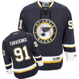 St. Louis Blues Trikot #91 Vladimir Tarasenko Authentic Navy Blau Reebok 3rd